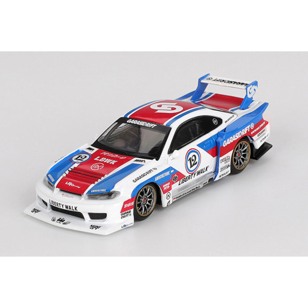 MINI GT 1/64 Nissan LB-Super Silhouette シルビア S15 GARASIDRIFT x LBWK 2025(右ハンドル)