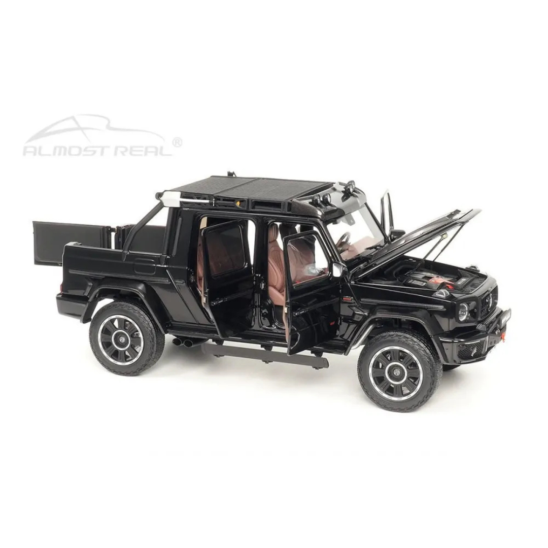 ALMOST REAL 1/18 Brabus G 800 Adventure XLP - 2020 - Obsidian Black
