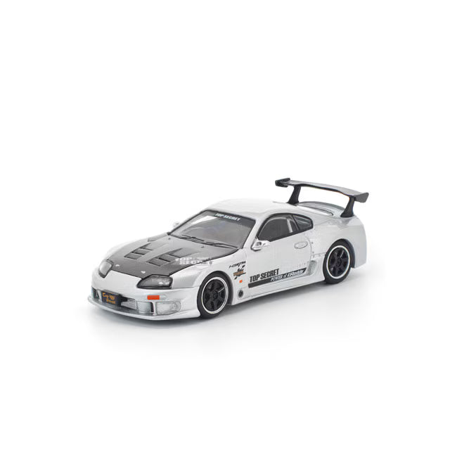 POP RACE 1/64 トップシークレット GT300 スープラ シルバー