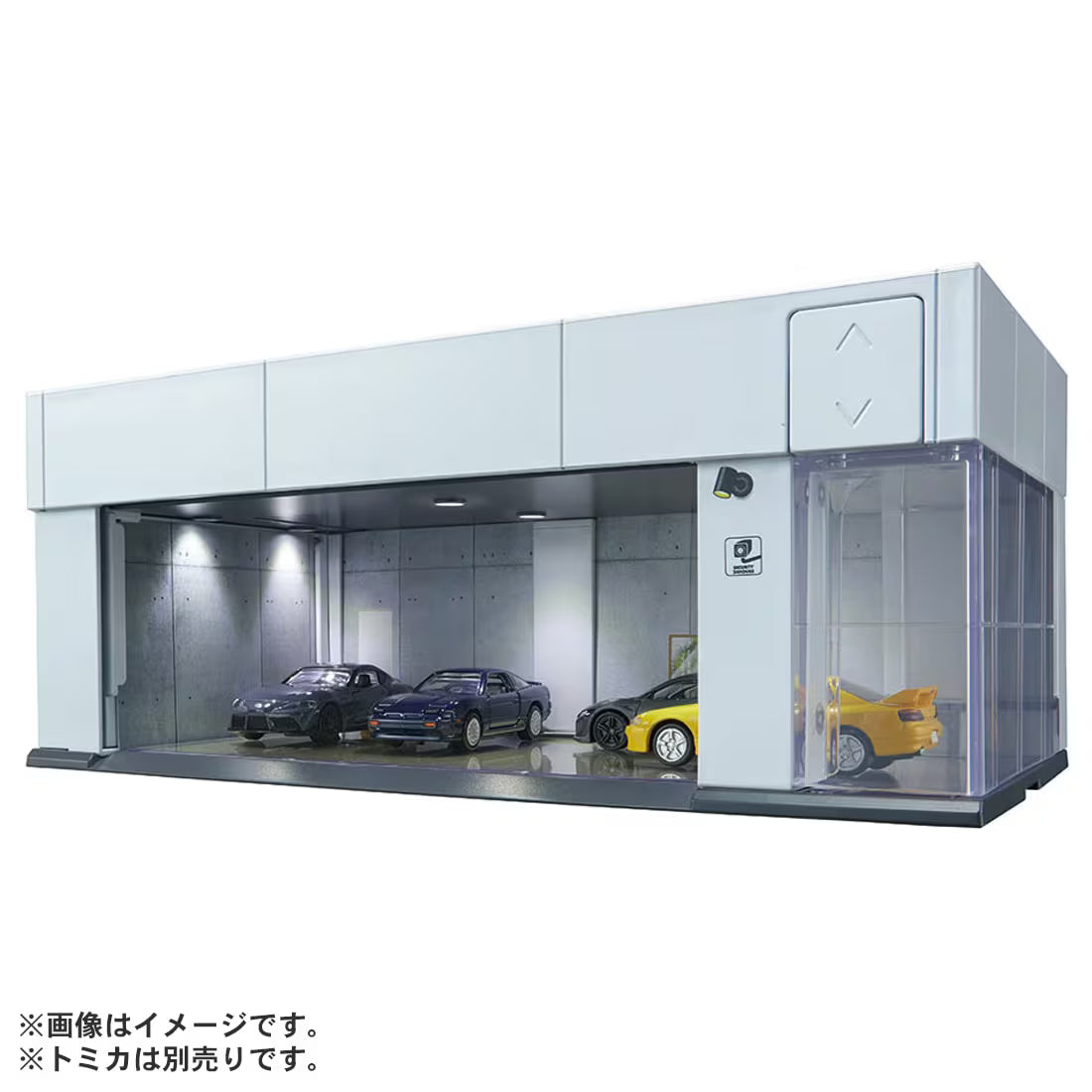 トミカプレミアム tomica GARAGE SILVER WHITE Standard Edition