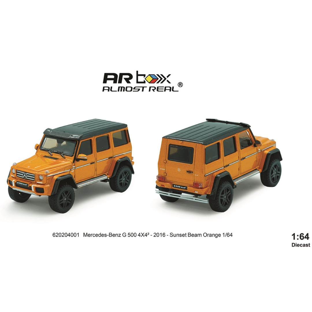 ALMOST REAL 1/64 Mercedes-Benz G 500 4 x 4 2 - 2016 - Sunset Beam Orange