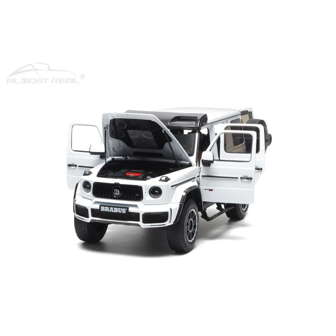 ALMOST REAL 1/18 Brabus G-Class G 63 4x4² - 2023 - Diamond White 1/18