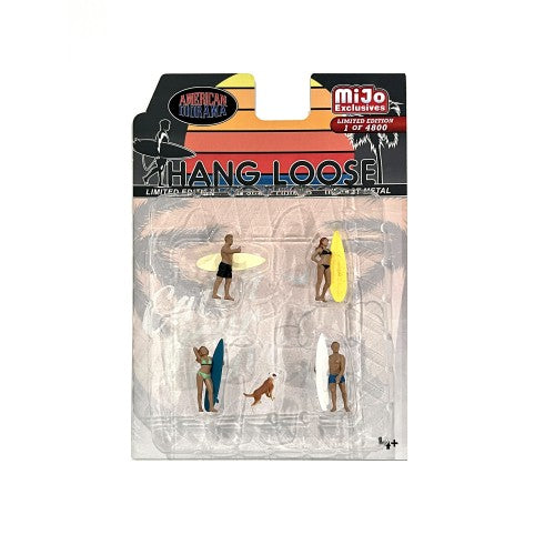 アメリカンジオラマ 1/64 Hang Loose フィギュアセット