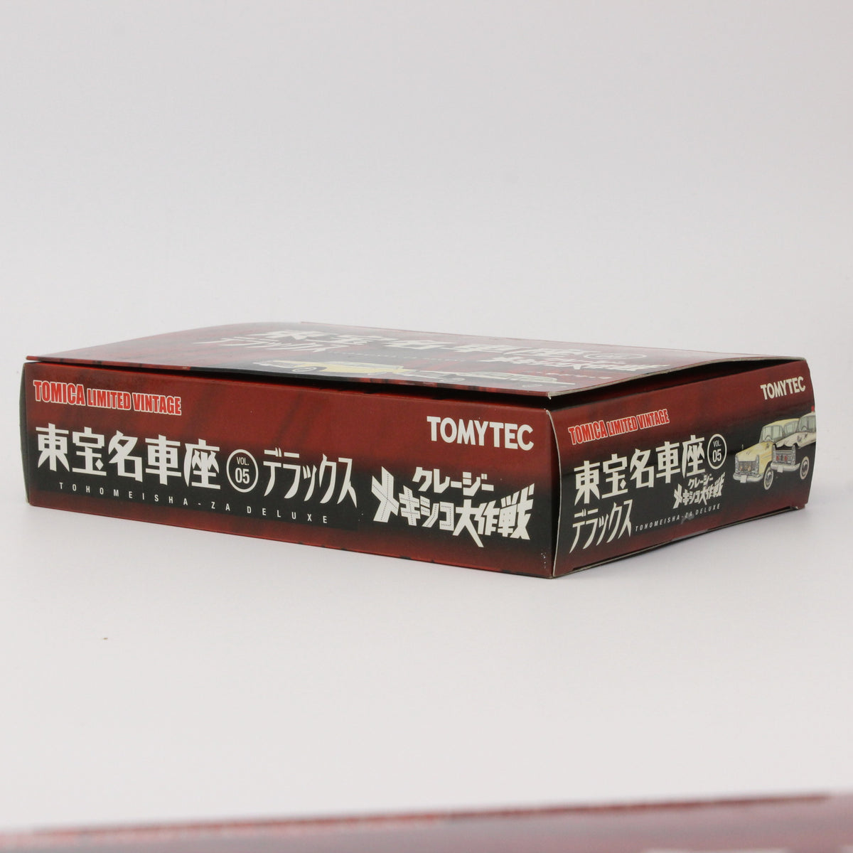 【USED】トミカリミテッドヴィンテージ 1/64 東宝名車座 05 デラックス クレージーメキシコ大作戦 日産 セドリック アイボリー & パトカー