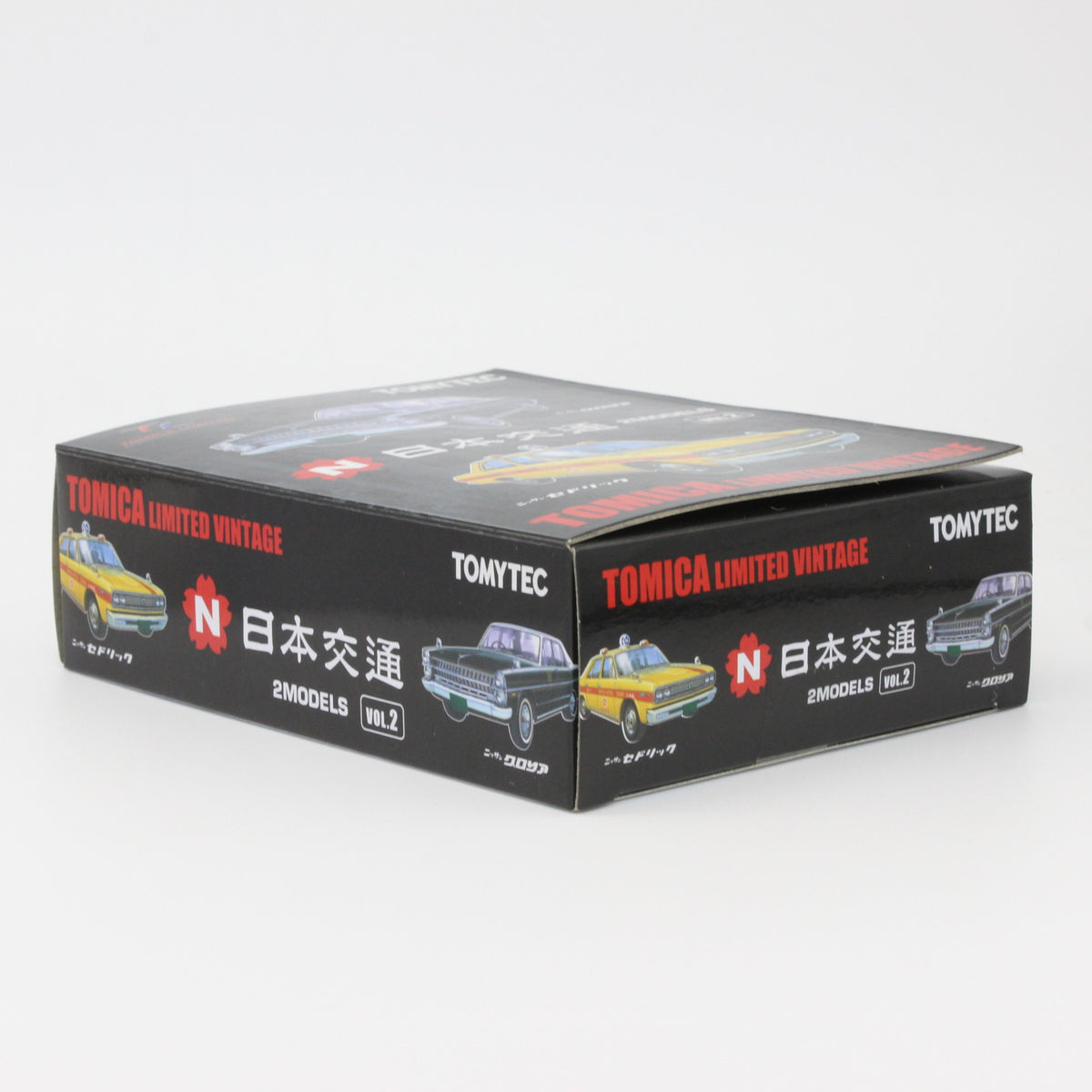 【USED】トミカリミテッドヴィンテージ 1/64 日本交通タクシー 2MODELS ニッサン グロリア & セドリック