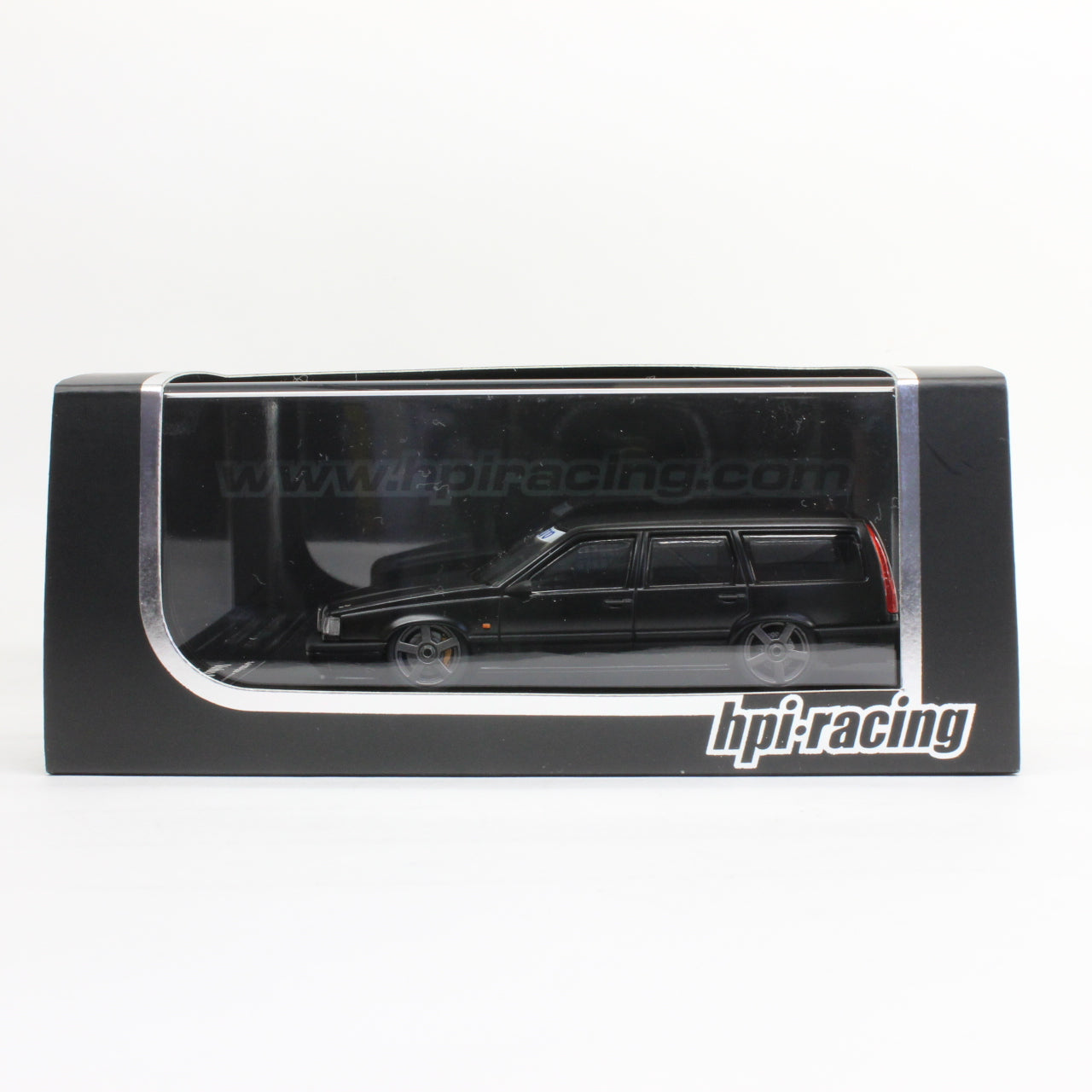 hpi racing 1:43 Volvo 850 Estate BTCC (Plain Color Model: Black)