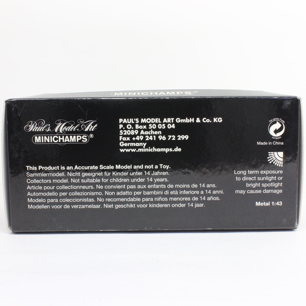 MINICHAMPS 1/43 Mercedes-Benz 250 T 1980 (Brown)