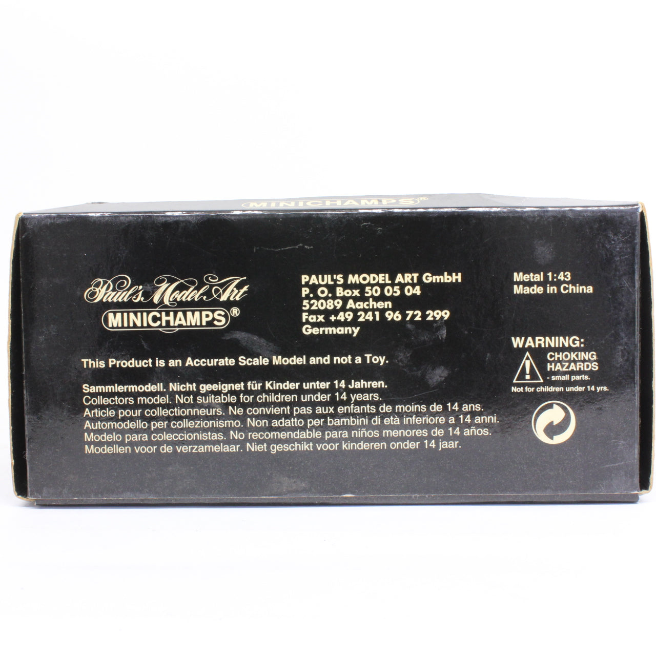 MINICHAMPS 1/43 Opel Rekord P1 Saloon 1958 (blue/white)