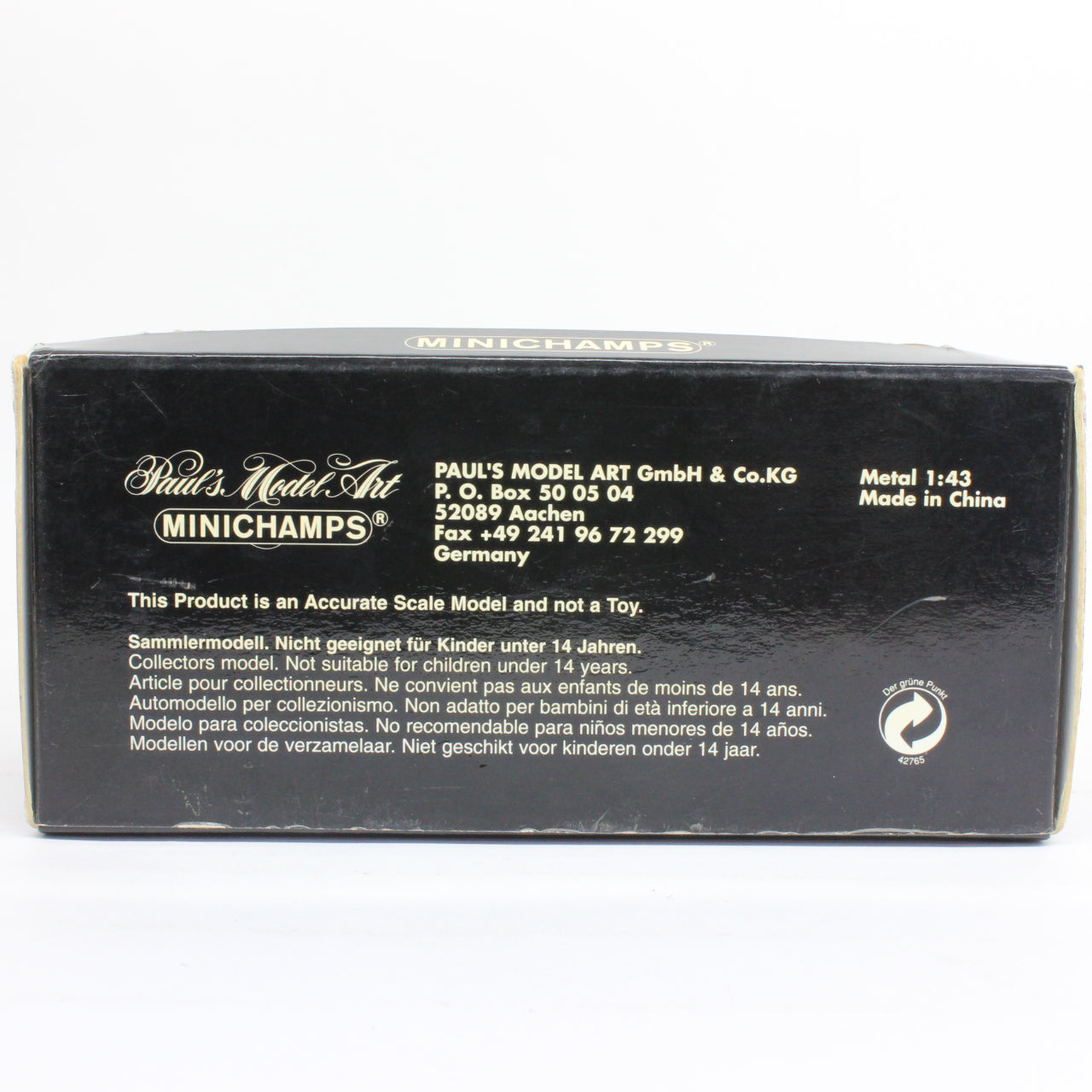 MINICHAMPS 1/43 Volvo V50 2003 (Silver)