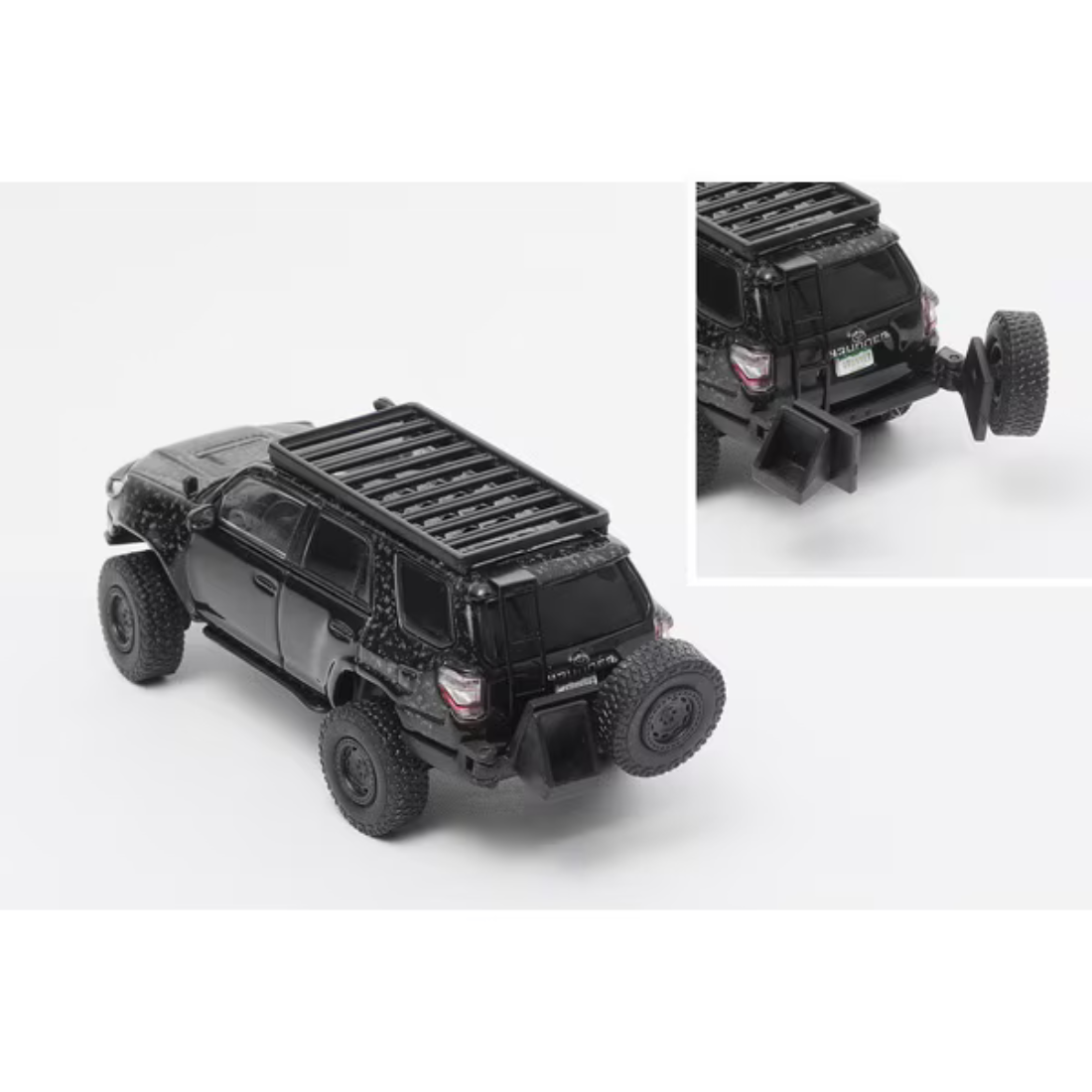 ゲインコーププロダクツ 1/64 トヨタ 4ランナー ワイドボディ プリランナー (LHD) アクセサリー付
