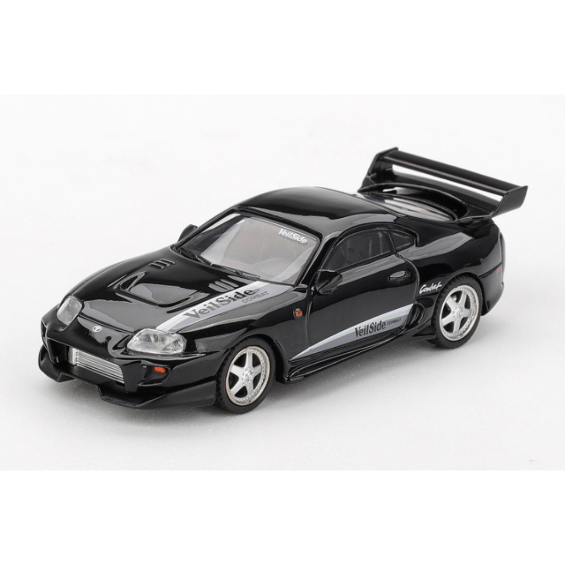 再入荷 MINI GT 1/64 Toyota スープラ VeilSide コンバット V-II ブラック(右ハンドル)
