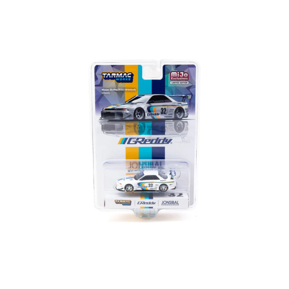 Tarmac Works 1/64 日産 スカイライン (R32) ワイドボディ GReddy - アメリカ