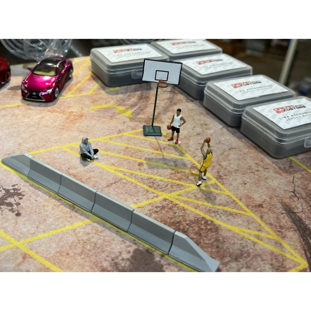 デスクトップジオラマ バリケード(収納ケース付き)