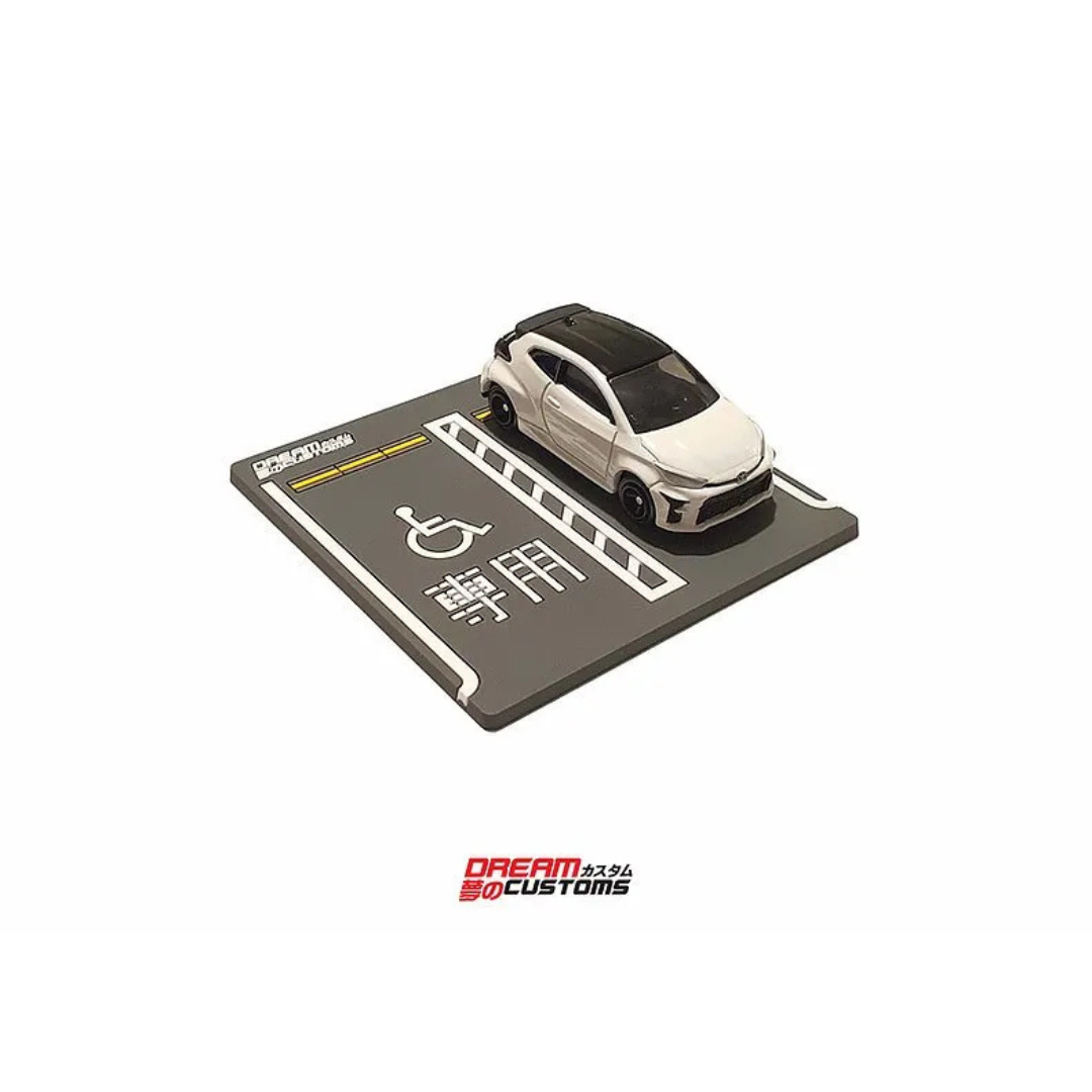 ジオラマシリコンコースター 駐車場 (車いすマーク) (日本バージョン)