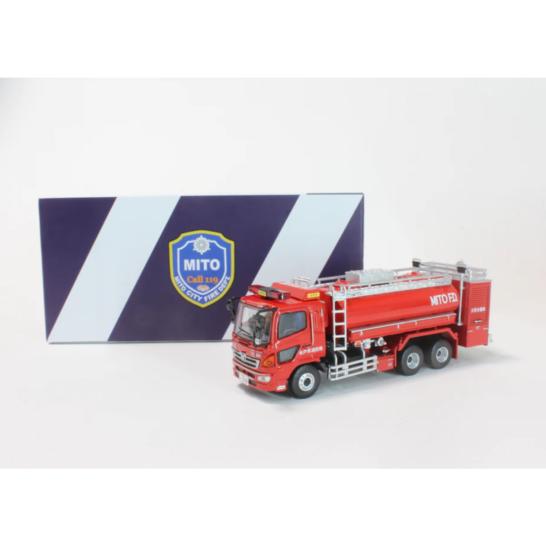 ACTCAR 1/64スケール 水戸市消防局 大型水槽車(桜水)Limited 500pcs
