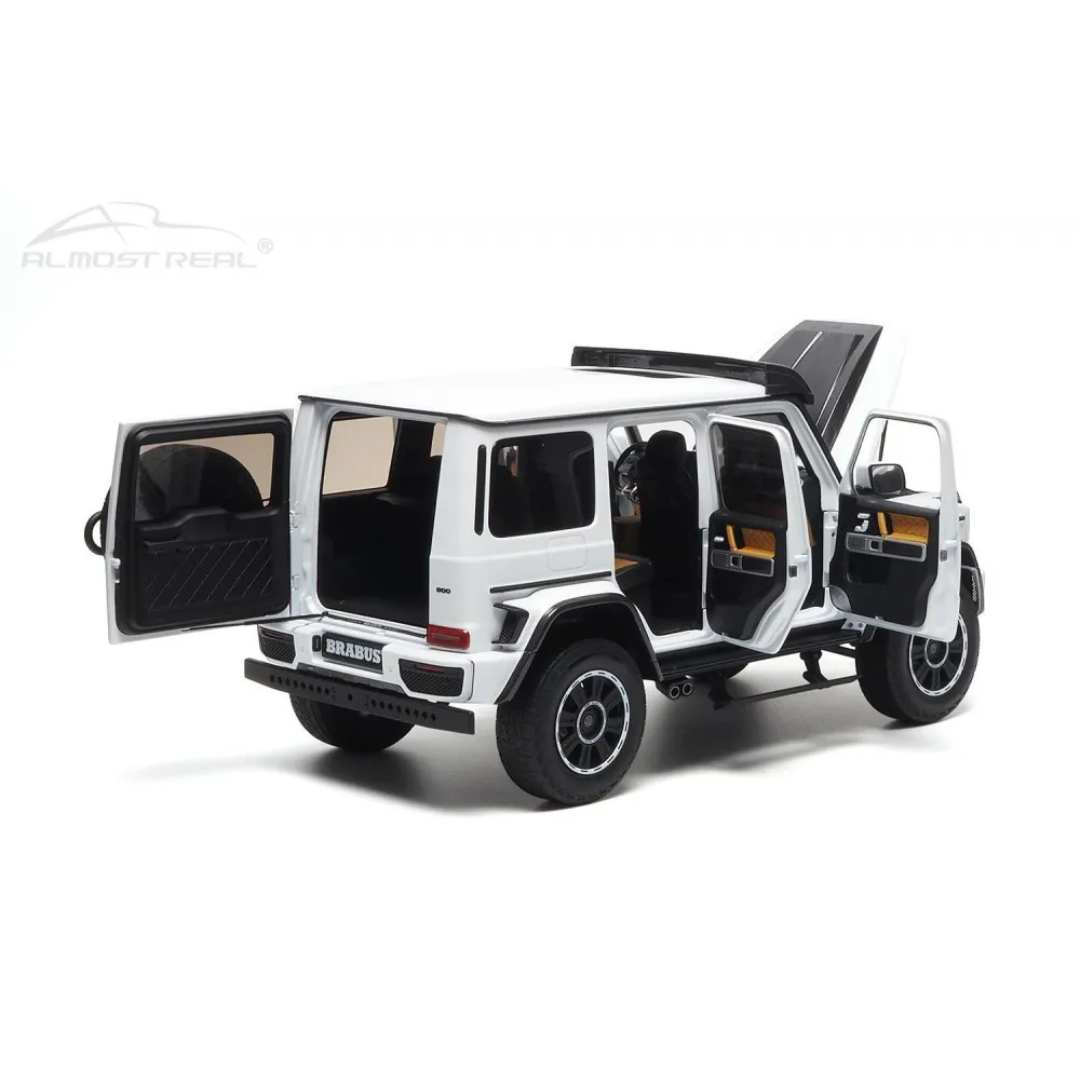 ALMOST REAL 1/18 Brabus G-Class G 63 4x4² - 2023 - Diamond White 1/18