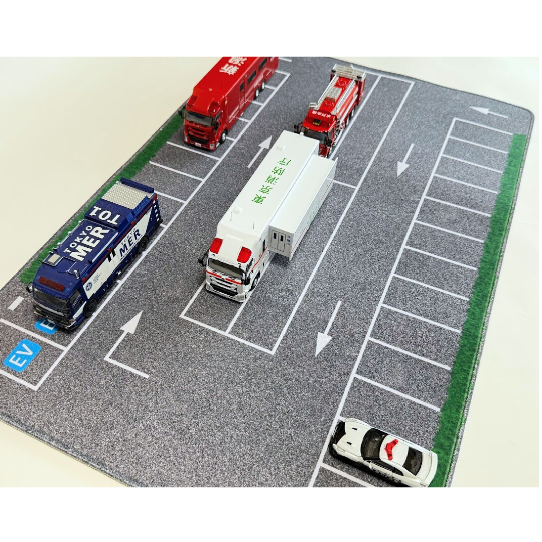 ASPEDAアスピーダ　ミニカージオラママット　駐車場パーキング　1/64サイズ