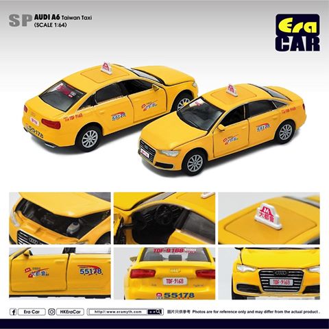 EraCAR 1/64 SP23 アウディ A6 台湾タクシー
