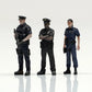 箱庭技研 figreal 1/64 警察官 Police セット002[3体]