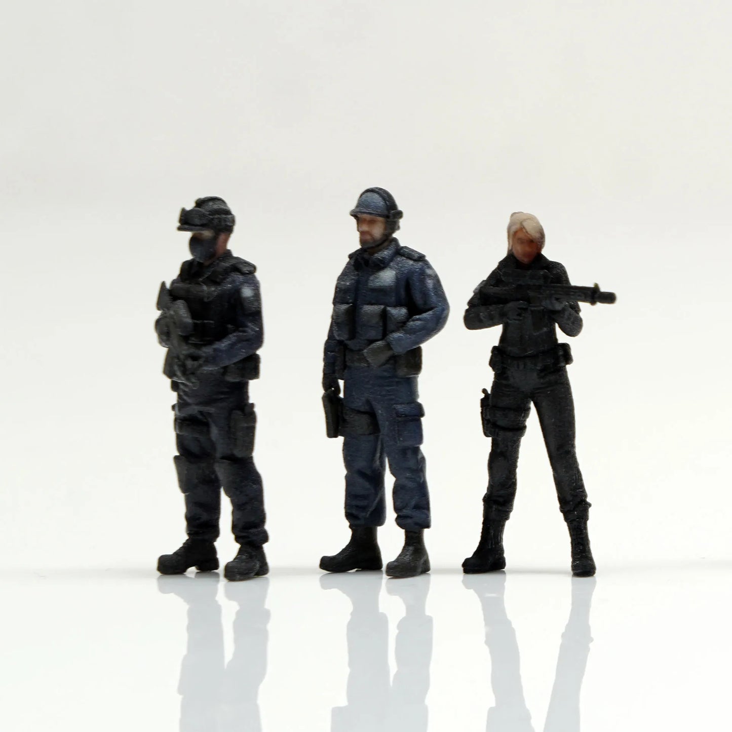 箱庭技研 figreal 1/64 特殊部隊セット001[3体]