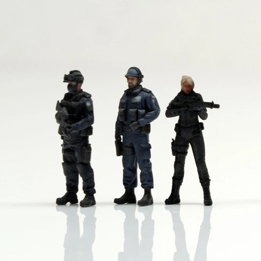 箱庭技研 figreal 1/64 特殊部隊セット001[3体]