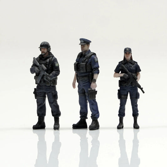 箱庭技研 figreal 1/64 特殊部隊セット002[3体]