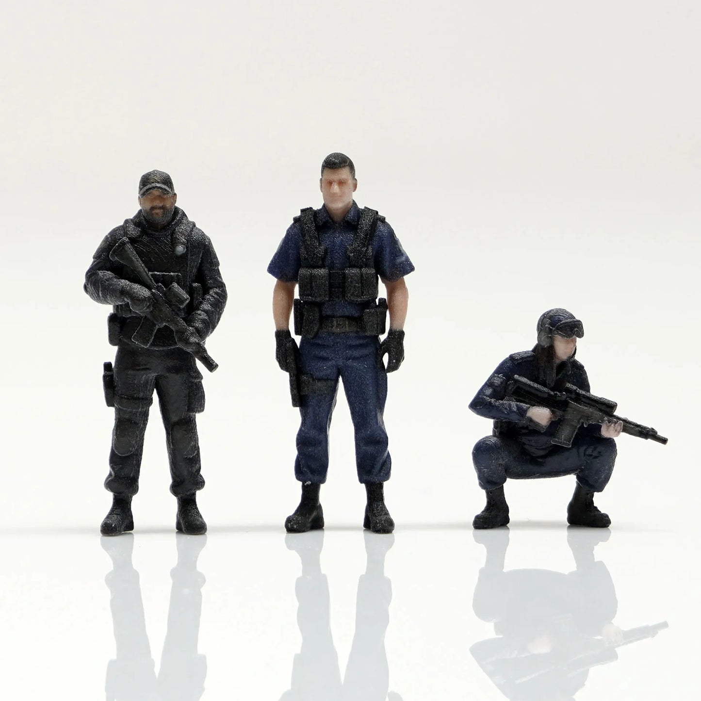 箱庭技研 figreal 1/64  特殊部隊セット003[3体]