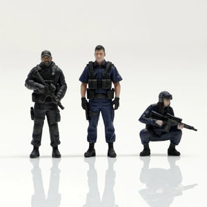 箱庭技研 figreal 1/64 特殊部隊セット003[3体] – ミニカーショップ