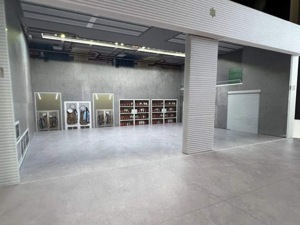 Fast Diorama  1/64  消防署ジオラマ