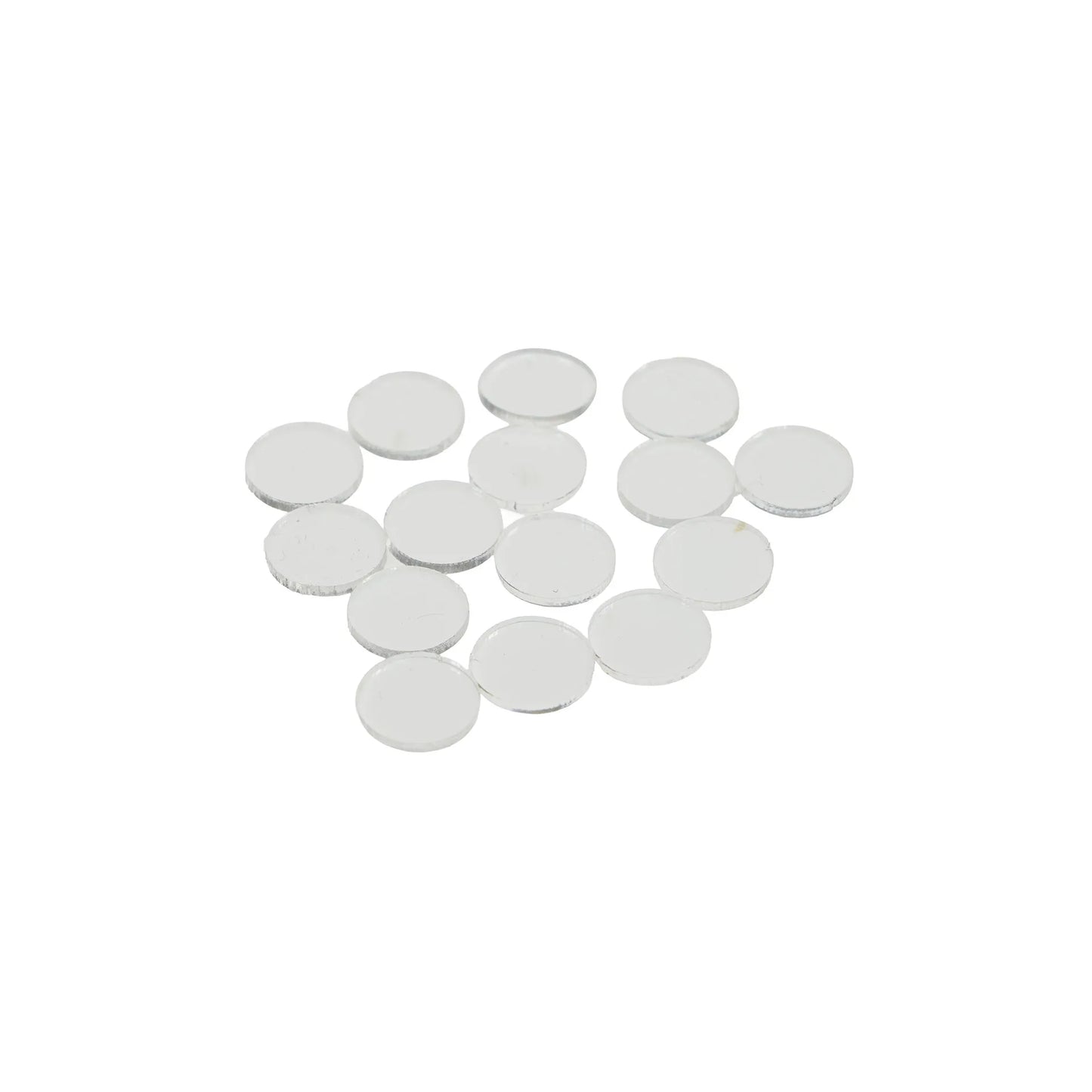 箱庭技研 figreal アクリル台座 円形 9mm*9mm＊1ｍｍ（15枚入り）