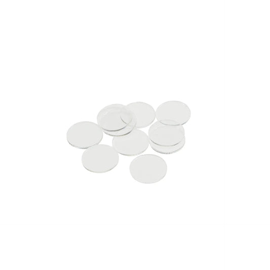 アクリル台座 円形 15mm*15mm＊1ｍｍ（10枚入り）