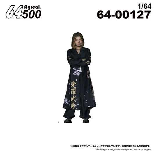 箱庭技研 figreal 1/64お姉さんA08 彩色済みフィギュア 64-00127