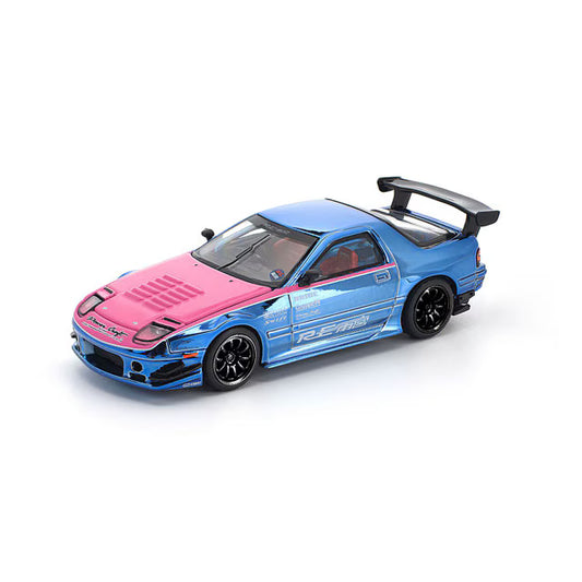 POP RACE 1/64 マツダ RX-7（FC3S）RE雨宮 STREET 7 クローム
