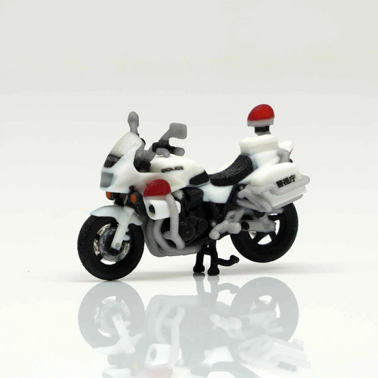 箱庭技研 figreal 1/64 白バイA センタースタンド(13)