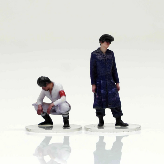 箱庭技研 figreal 1/64 お兄さんセット001 2体セット