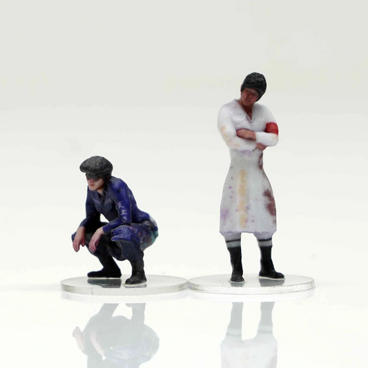 箱庭技研 figreal 1/64 お兄さんセット002 2体セット