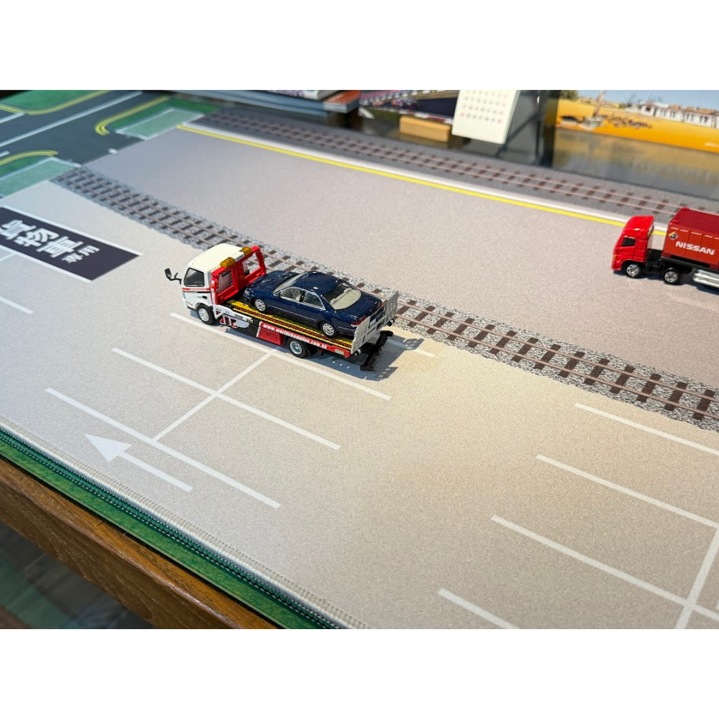 ※ちょっとだけ訳あり品　ASPEDAアスピーダ　ミニカージオラママット　貨物駅バックヤード　1/64サイズ