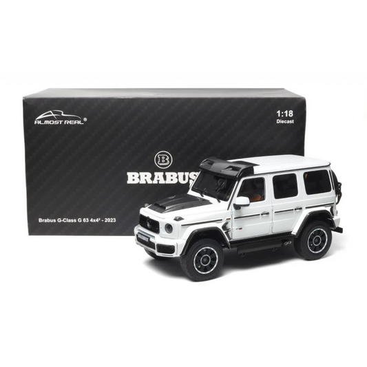 ALMOST REAL 1/18 Brabus G-Class G 63 4x4² - 2023 - Diamond White 1/18