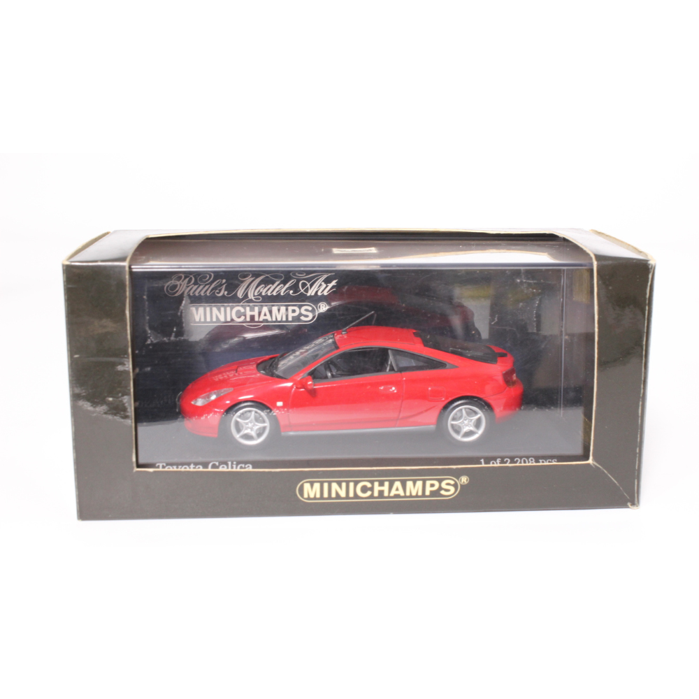 ミニチャンプス 1/43 トヨタ セリカ レッド MINICHAMPS 1/43 Toyota Celica Red