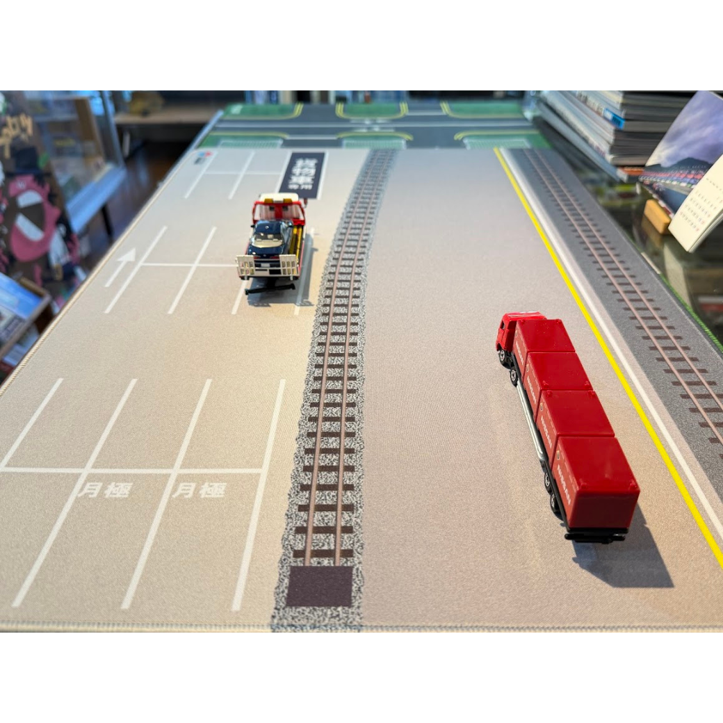 ※ちょっとだけ訳あり品　ASPEDAアスピーダ　ミニカージオラママット　貨物駅バックヤード　1/64サイズ
