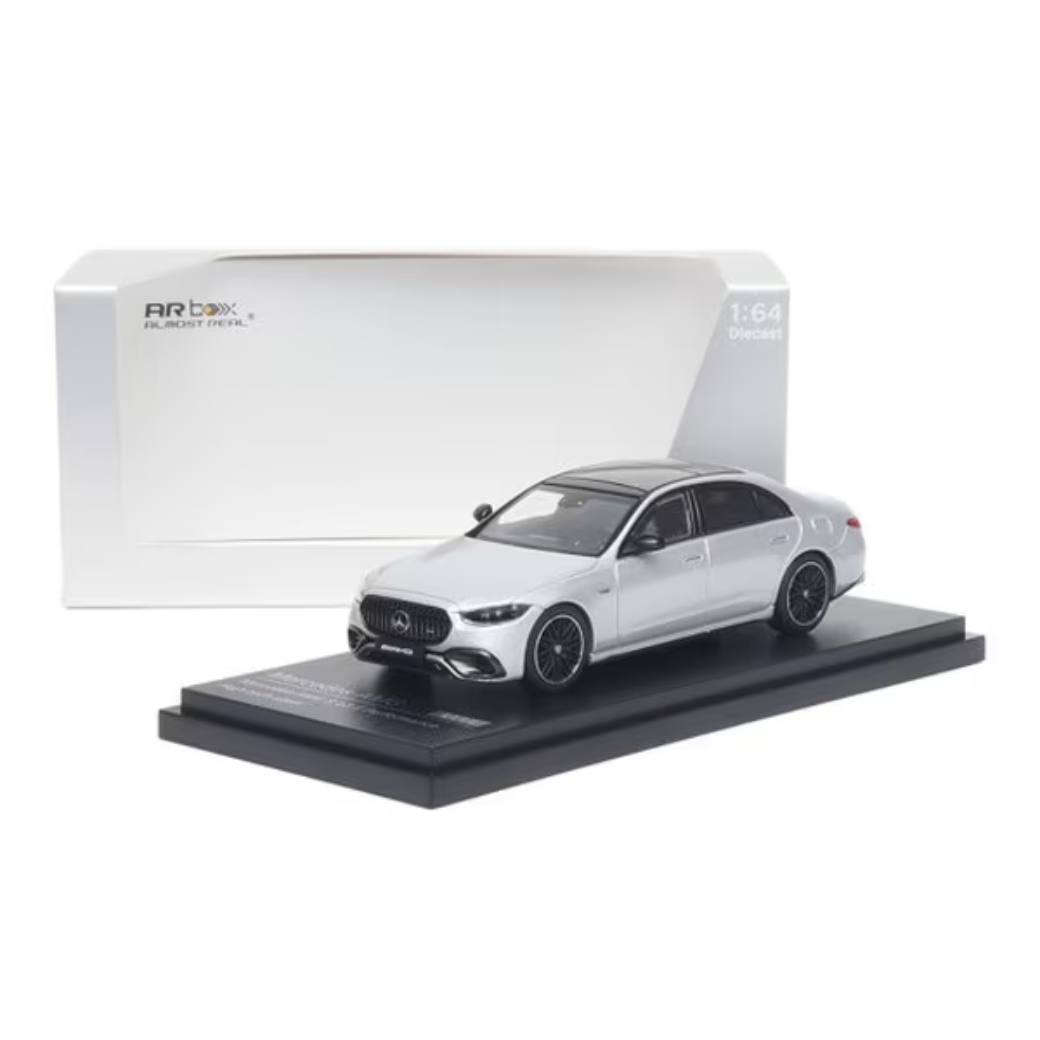 ALMOST REAL 1/64 Mercedes-AMG S 63 E Performance 2023 High-tech silver