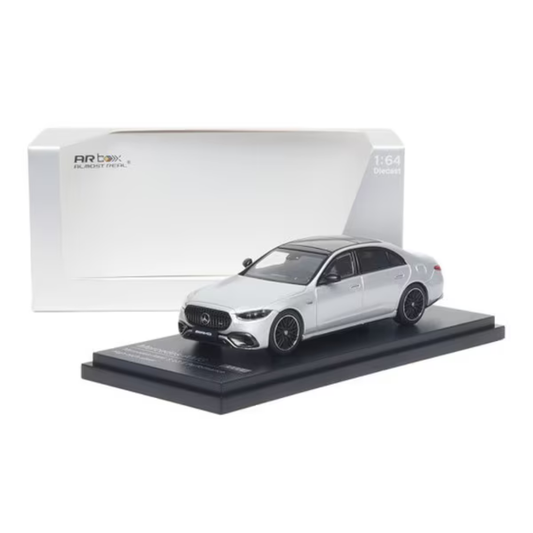ALMOST REAL 1/64 Mercedes-AMG S 63 E Performance 2023 High-tech silver