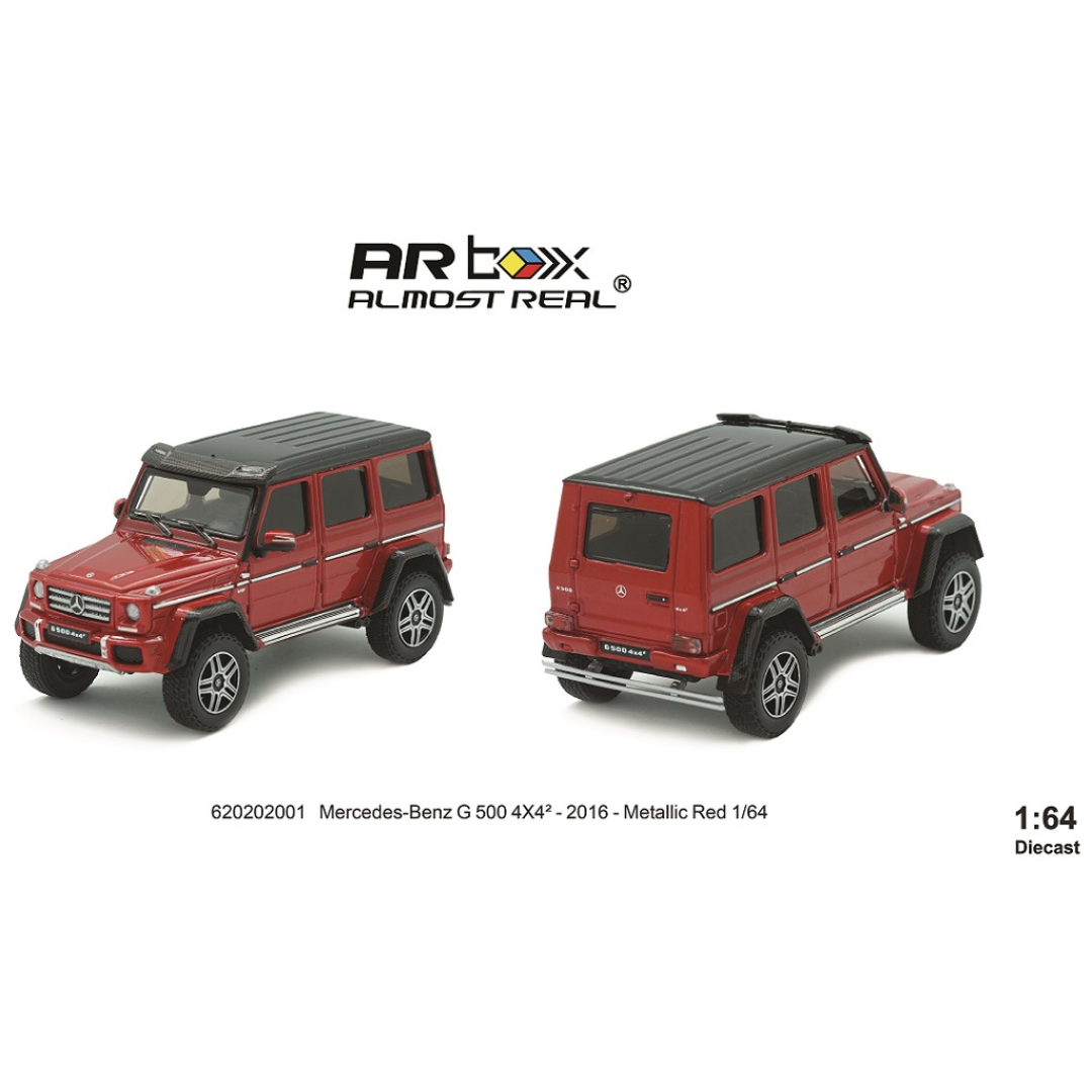 ALMOST REAL 1/64 Mercedes-Benz G 500 4 x 4 2 - 2016 - Metallic Red