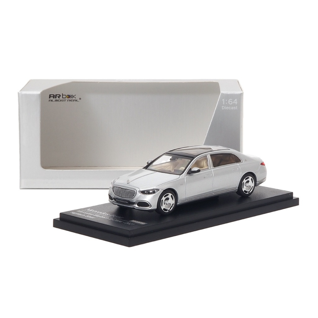 ALMOST REAL 1/64 Mercedes-Maybach S-Class - 2021 - Hightech Silver