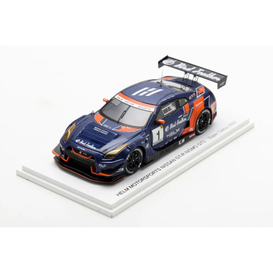 特注Spark 1/43 HELM MOTORSPORTS GT-R NO.1 スーパー耐久 2023 ヘルムモータースポーツ限定モデル