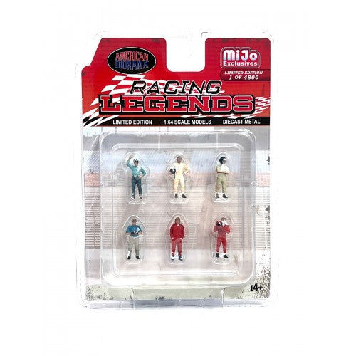 アメリカンジオラマ 1/64 Racing Legends フィギュアセット