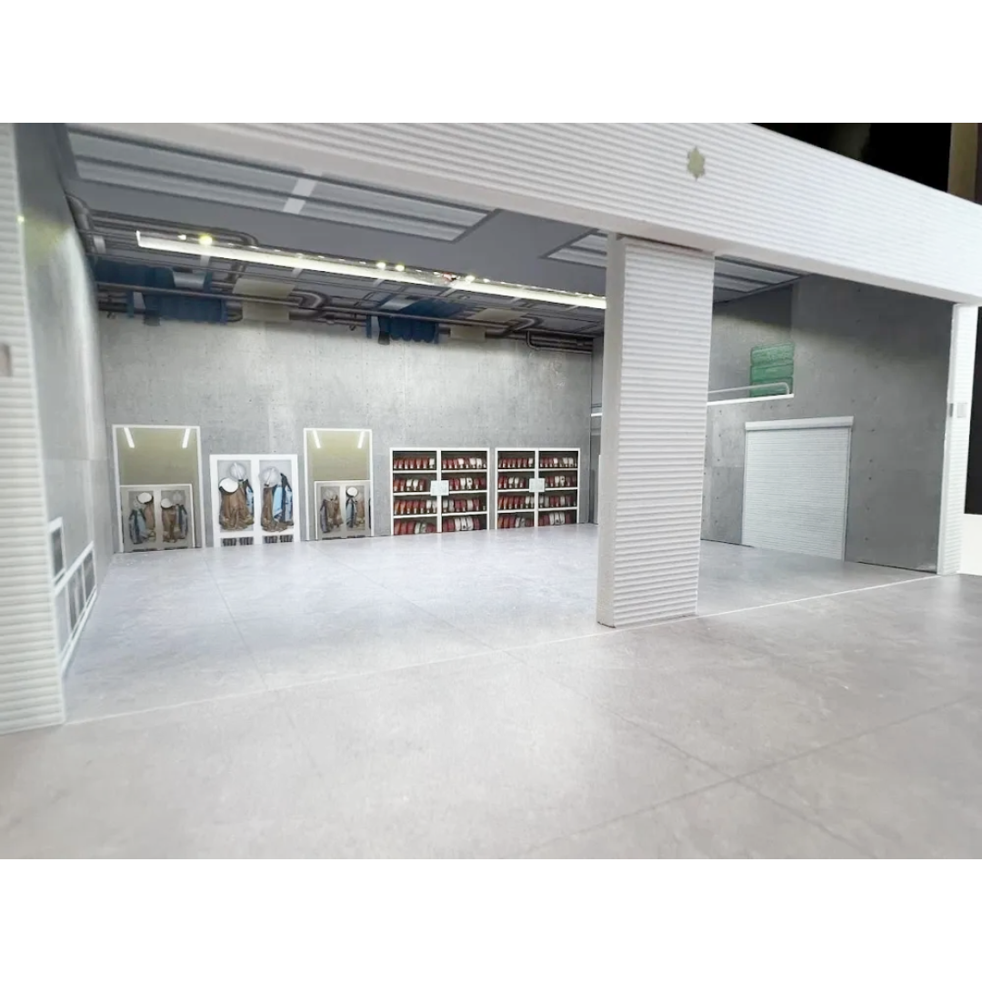 Fast Diorama  1/64  消防署ジオラマ