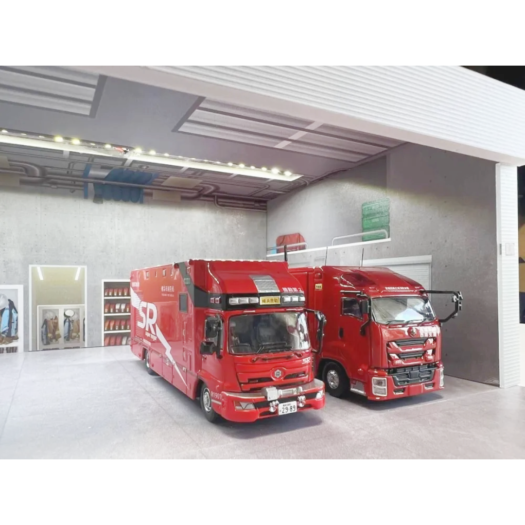 Fast Diorama  1/64  消防署ジオラマ