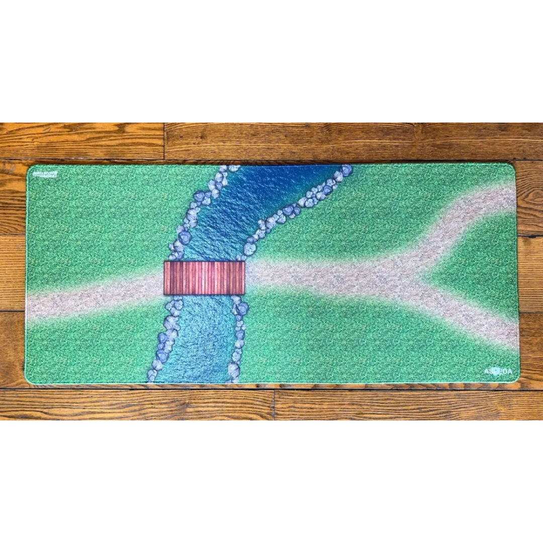 ASPEDA デスクトップジオラマ キャンプ場 Camp site XL Desktop Diorama 900mm×400mm 収納袋付き