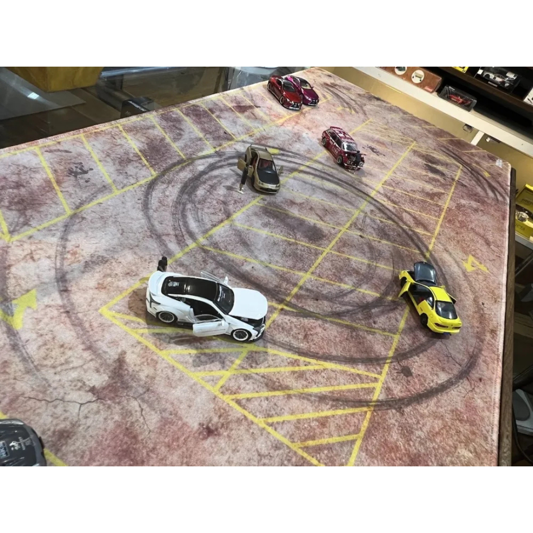 デスクトップジオラマ ドリフトパーク Genting Highlands Driftpark XL Desktop Diorama 900mm×400mm 収納袋付き